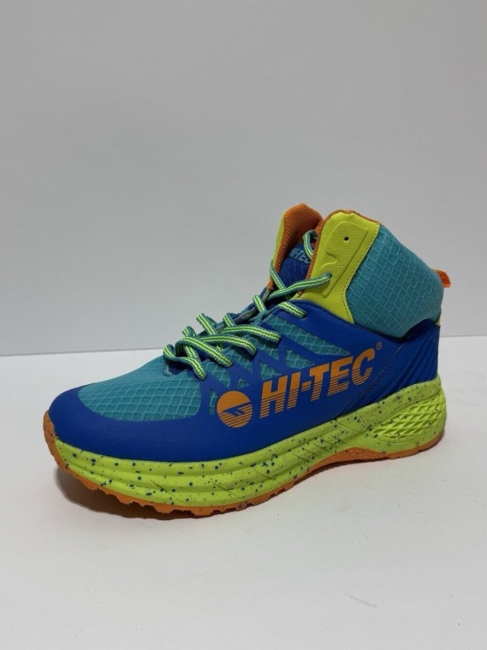 Hi-Tec Mens Destructor Logo Mid Trail Hiking Shoes Size 8.5 M